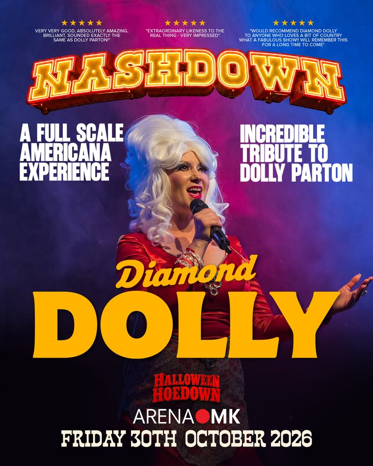 Diamond Dolly, tribute to Dolly Parton, at Nashdown Halloween Hoedown